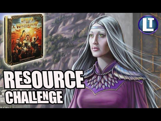 LORDS OF WATERDEEP / Resource Challenge / Can you win this way?