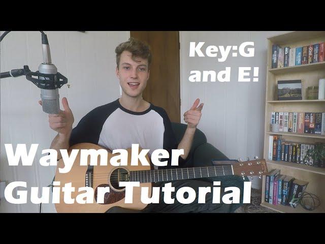 Way Maker - Sinach - Worship Guitar Tutorial - Isaac Roche