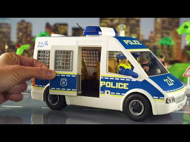 Playmobil | Limited Edition | Police Van | With Lights | Sounds