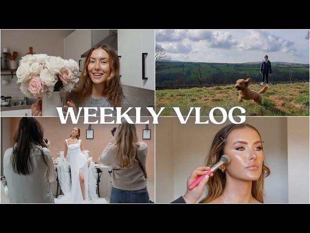 WEEKLY VLOG | decorating dilemmas, LOTS of makeup therapy & a very fun shoot!!