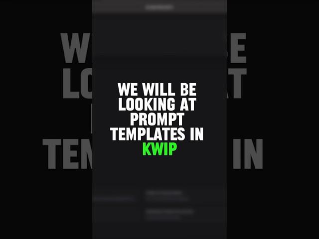 Ultimate AI Prompt Templates with Kwip - https://app.kwip.ai  #aipowered #kwip