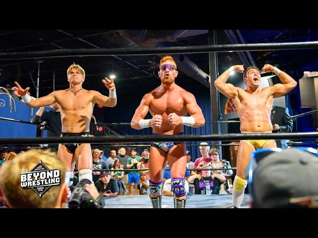 [Free Match] Ichiban, Tyree Taylor, Sammy Diaz vs. Ricky Smokes, Brad Baylor, GAL | Beyond Wrestling