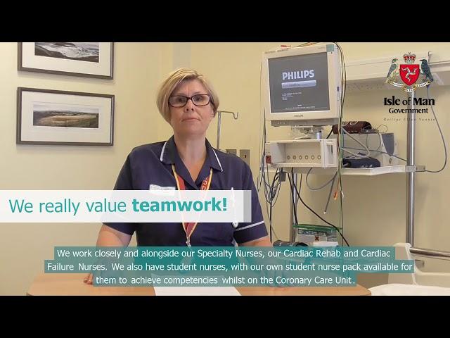 Join our nursing team on the Coronary Care Unit - Isle of Man