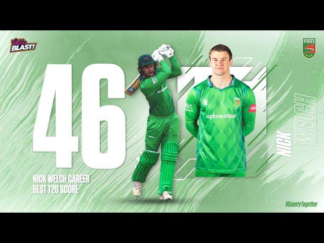 Nick Welch Smashes T20 Career-Best Against Yorkshire