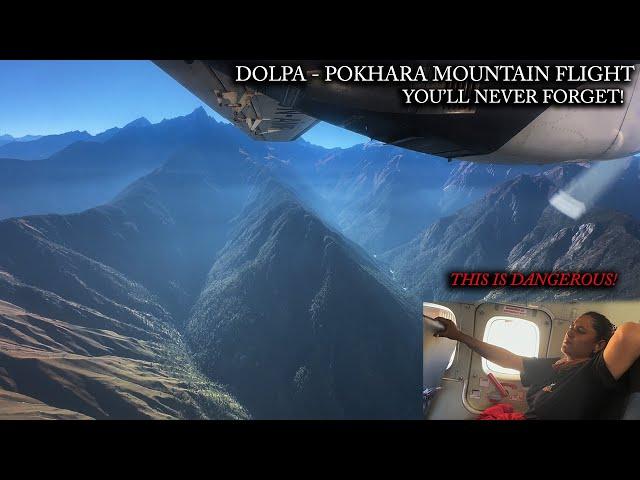 Unforgettable Dolpa to Pokhara Mountain Flight: Nepal from Above!