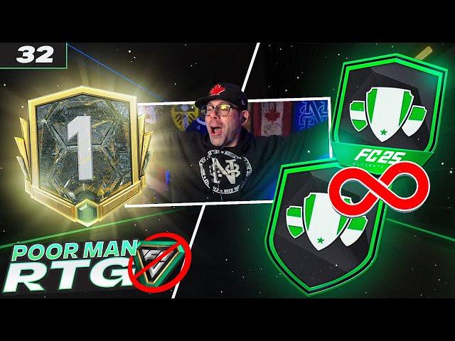 HOW TO GRIND INFINITE LEAGUE SBCs PACKS!! - RTG DIVISION 1 REWARDS  - #32 - POOR MAN RTG FC 25