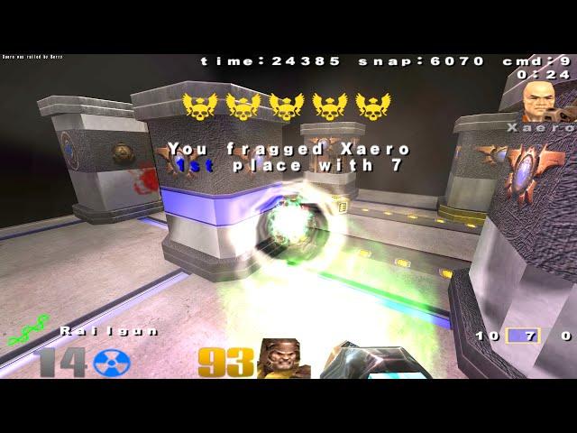 Quake 3 Nightmare Xaero Speedrun - 30.07 s