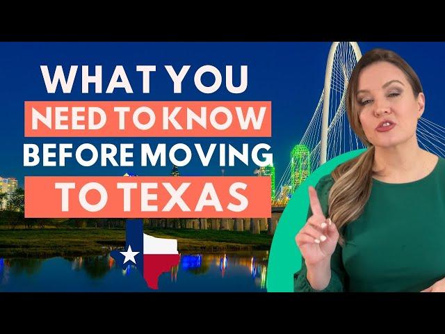 Things to know before moving to Texas