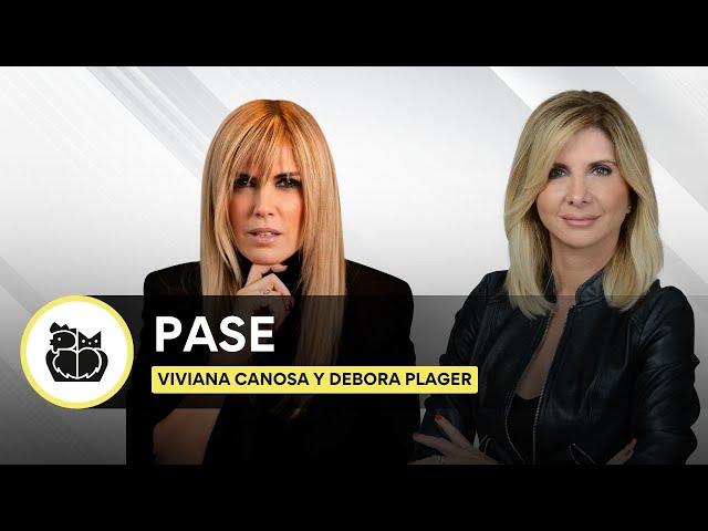 Reviví el pase entre Viviana Canosa y Debora Plager