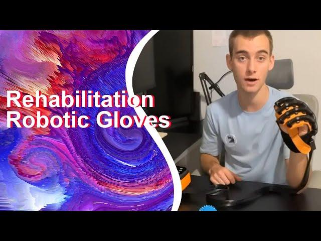 Rehabilitation robot gloves Hand Dysfunction Patient Training Device Stroke Hemiplegia