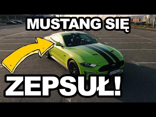 MUSTANG IDZIE DO NAPRAWY NA GWARANCJI! *GT V8 FORD GDAŃSK*