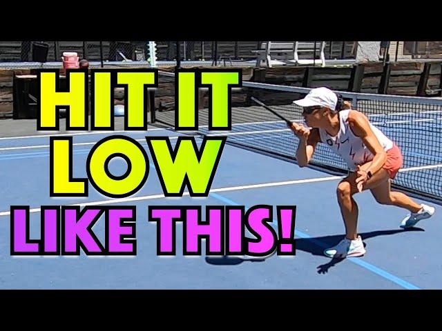 7 KEY Ways To Keep The Ball LOW In Pickleball (So You Can Prevent An Attack Before It Happens)