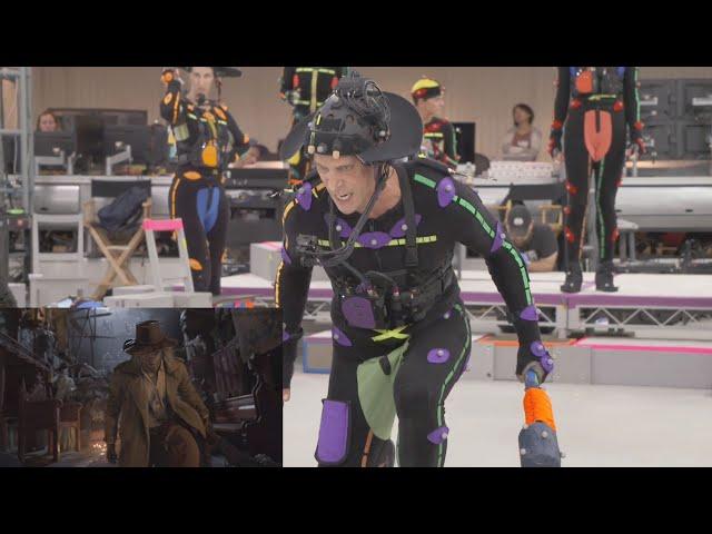 The Making of Resident Evil Village (Behind the scenes) - Motion Capture Lady Dimitrescu 4K