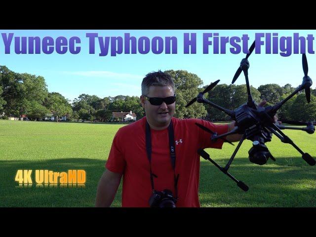 Yuneec Typhoon H First Flight