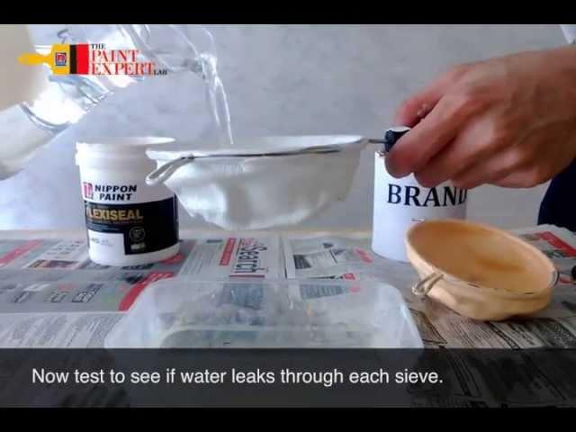 Water Resistant? Nippon Flexiseal Put To The Test - Paint Expert Lab