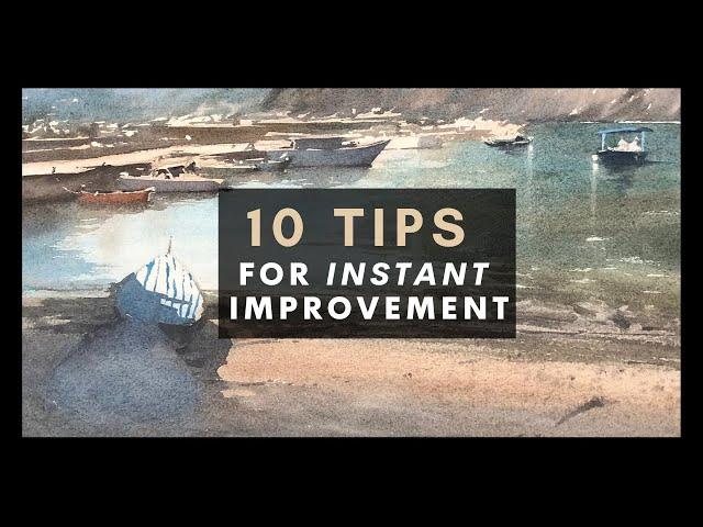 10 Quick Watercolor Tips That Will Help Your Paintings Today