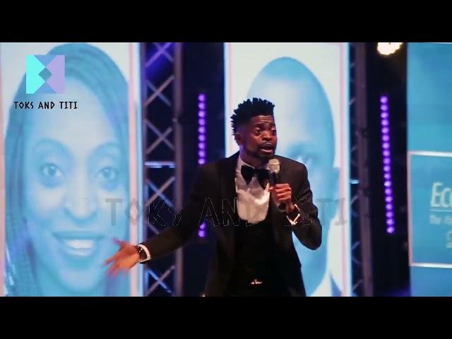 Basketmouth Unprovoked! Basketmouth's Ecobank Dinner Performance Sets a New Standard for Comedy!