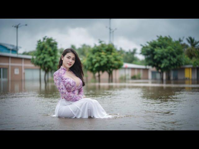 VIDEO 4K | VIETNAMESE WOMEN WEAR TRADITIONAL AO DAI | AO DAI VNG