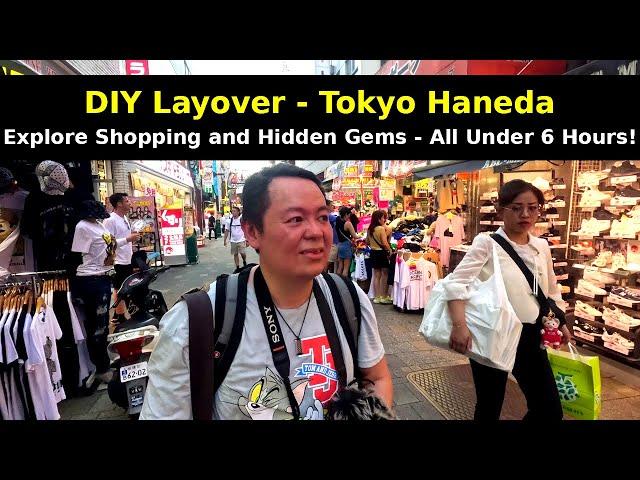 DIY LAYOVER - TOKYO HANEDA IN 8 HOURS, UENO PARK, AMEYOKO, AKIHABARA ELECTRIC TOWN, TSUBAKI JORYU-JI