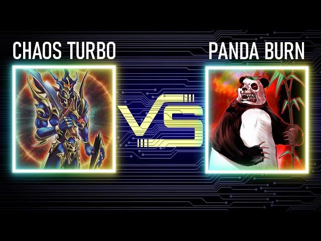 Chaos turbo vs Panda burn | Goat Format | Dueling Book