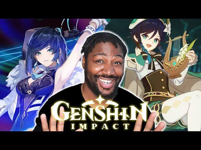 Non Genshin Impact Fan Reacts to All Genshin Impact Character Demos