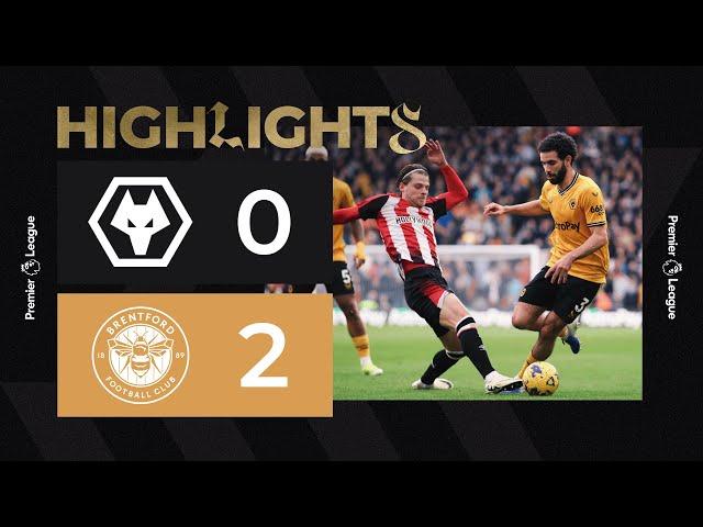 Toney scores as Brentford win at Molineux | Wolves 0-2 Brentford | Highlights