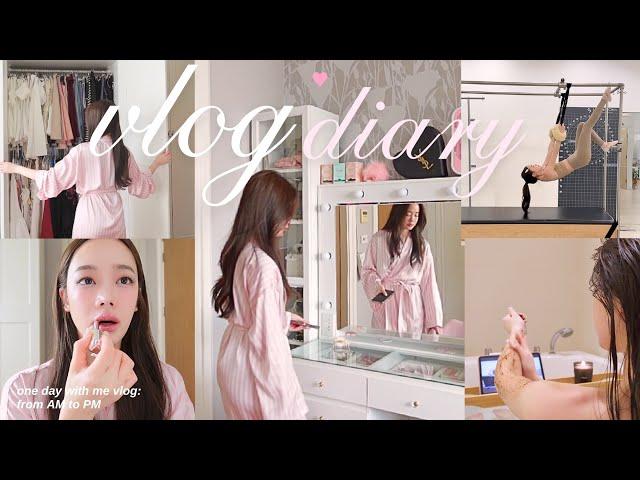 [SUB] Vlog Diary | pilates class‍️, อัพเดทชีวิต (ตัดหน้าม้า, ทำโทรศัพท์ตก30ชั้น) | BEAMSAREEDA