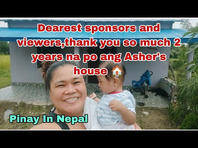 Dearest sponsors and viewers,thank you so much 2 years na po ang Asher's house 