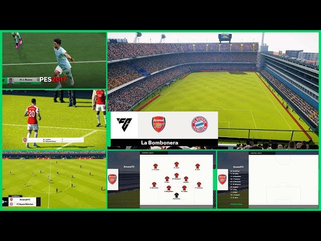 PES 2017 NEW SCOREABOARD LIKE EA FC24 V2