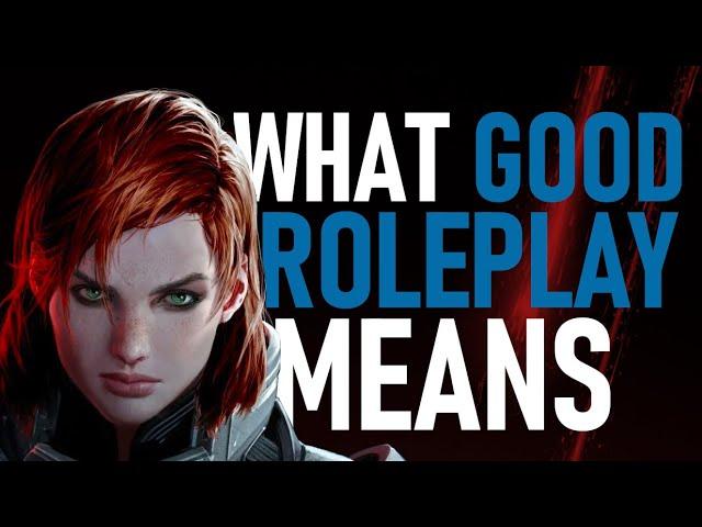 FemShep or What Good Roleplay Means