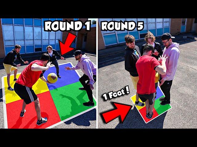 4 Square But Every Round the Square SHRINKS!  (Elimination Tournament!)