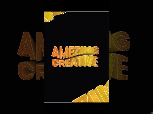 3d Text Effect In Adobe Illustrator #adobeillustrator #shorts #graphicdesign