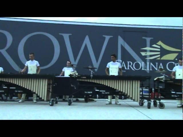 2010 Carolina Crown Front Ensemble | "Time" by Ben Folds