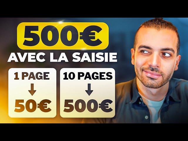 Gagner 500€ (50€ par page) en tapant simplement des Noms | Gagner de l’argent sur internet