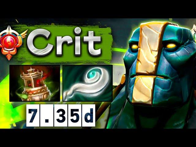 Задрот Земели, Крит на своей сигнатурке! - Cr1t Earth Spirit 7.35 DOTA 2