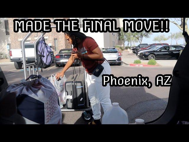 I've officially moved to Phoenix, Arizona! Spend my entire last and final moving day with me