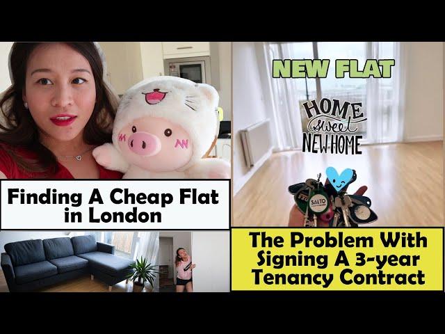 New Flat Tour, Again! Featuring My New IKEA Furnitures | Finding A Cheap Flat in London