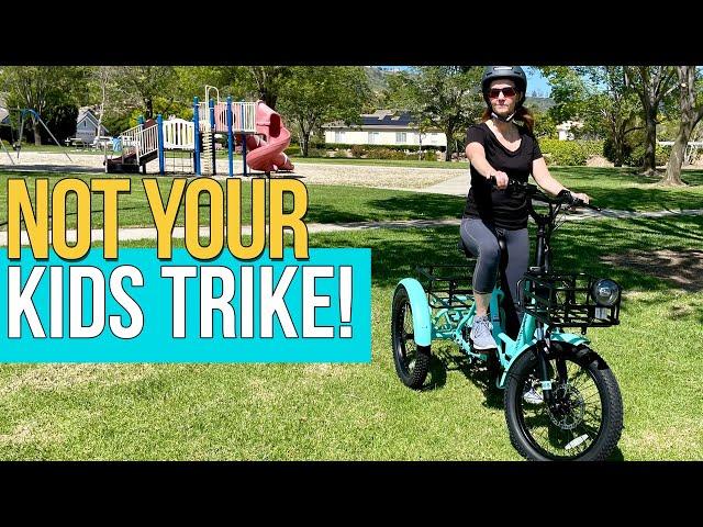 Incredible Electric Trike Unboxing and Review of the Mooncool TK1 Folding eTrike