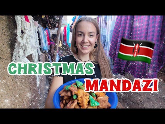 Baking Christmas Mandazi for Kids in Kibera️