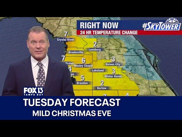 Tampa weather | Mild Christmas Eve