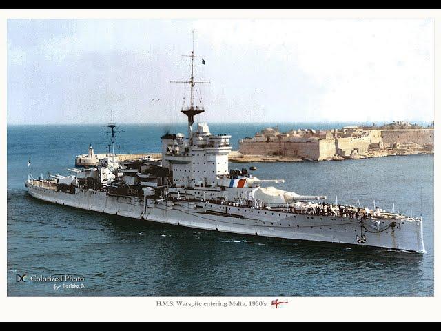 General History: HMS Warspite - The Grand Old Lady