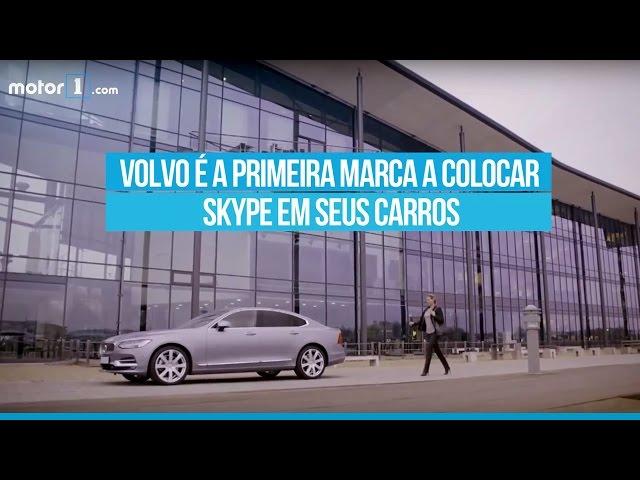 Volvo oferece Skype em seus carros | Drops Motor1.com | CARPLACE TV