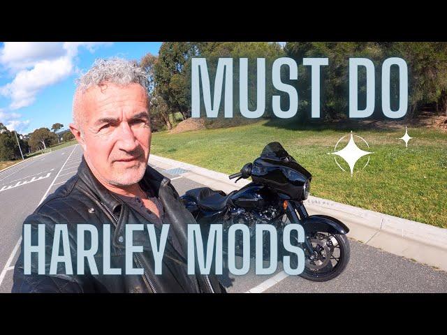 9 Essential mods for your Harley Davidson motorcycle. Must do mods M8 114 Street Glide Special