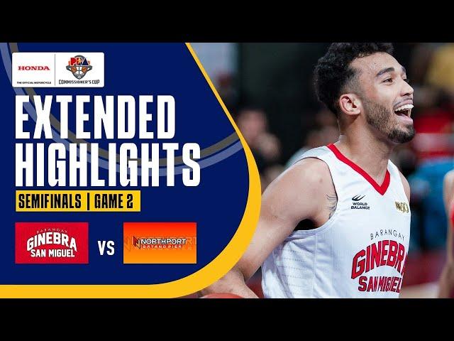 GINEBRA vs. NORTHPORT | EXTENDED HIGHLIGHTS SEMIS G2 | PBA SEASON 49 COMMISSIONER’S CUP | FEB 28