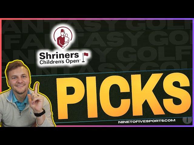 Shriners Children's Open 2024: Core Plays + Best Bets