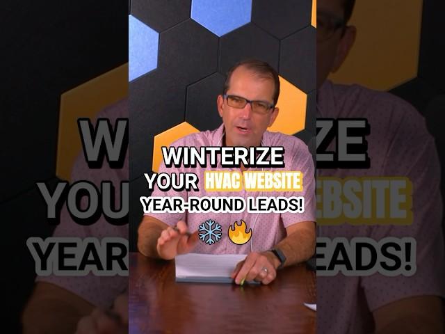 Winterize your HVAC Website for year round ️#hvacbusiness #hvacmarketing #localseo