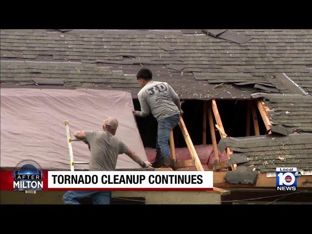 Hurricane Milton tornadoes affect South Florida