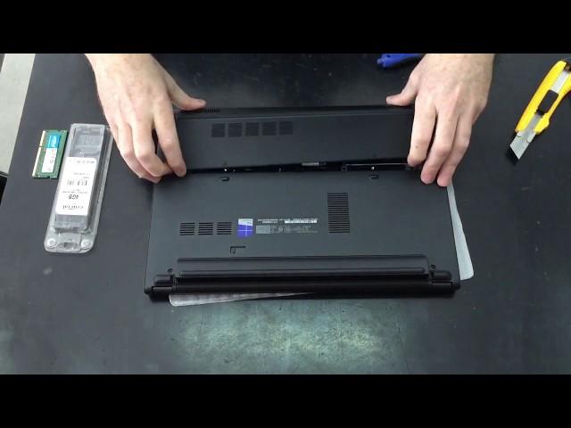 How to upgrade 8gb RAM DELL Latitude 14 3470 Disassembly