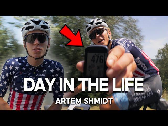 DAY IN THE LIFE OF A PROFESSIONAL CYCLIST ft. Artem Shmidt