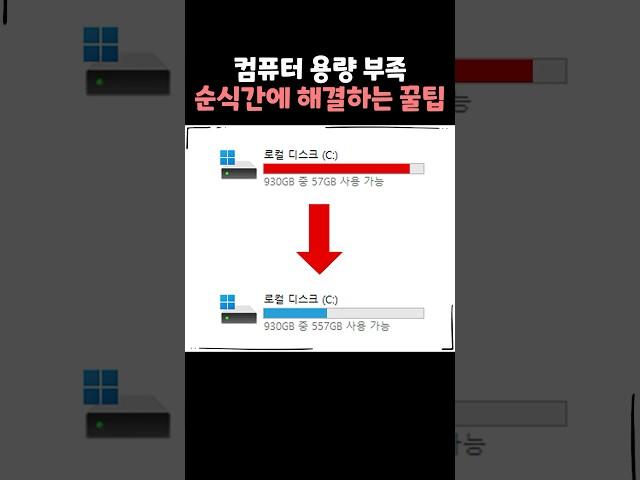 컴퓨터 용량 부족? 이 방법이면 바로 해결됩니다!